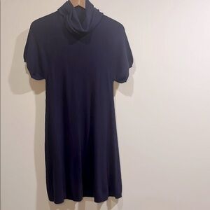 BCBG Max Azria NWT purple sweater Dress short sleeve size medium
